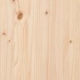 Estructura de cama con cabecero madera maciza 140x200 cm de , Camas y somieres - Ref: Foro24-3192231, Precio: 131,30 €, Descu...