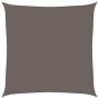 Toldo de vela gris antracita HDPE 160 g/m² 4x4 m