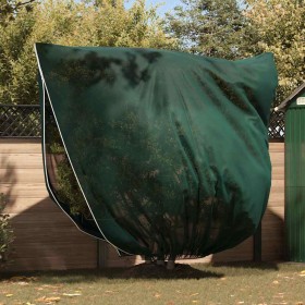 Cubiertas de Forro para Protección contra el Frío 3 pcs Verde en Accesorios de jardinería | Comprar online en Foro24