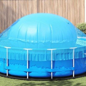 Almohada para piscina sobre el suelo Azul Ø 300 cm PVC en Accesorios para cubiertas de piscina | Comprar online en Foro24