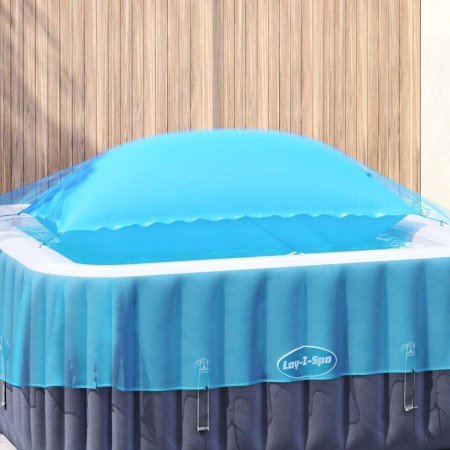 Almohada de piscina Azul 400 x 200 x 140 cm PVC en Accesorios para cubiertas de piscina | Comprar online en Foro24