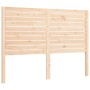 Bed frame with solid wood headboard 140x190 cm by , Beds and slatted bases - Ref: Foro24-3193186, Price: 162,91 €, Discount: %