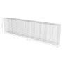 Gabion wall with galvanized steel covers 600x50x150 cm by vidaXL, fence panels - Ref: Foro24-143582, Price: 329,65 €, Discoun...