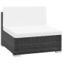 6-piece garden furniture set and black synthetic rattan cushions by vidaXL, Garden sets - Ref: Foro24-44602, Price: 539,67 €,...