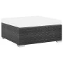 6-piece garden furniture set and black synthetic rattan cushions by vidaXL, Garden sets - Ref: Foro24-44602, Price: 539,67 €,...