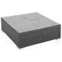 6-piece garden furniture set and black synthetic rattan cushions by vidaXL, Garden sets - Ref: Foro24-44602, Price: 539,67 €,...