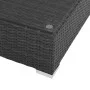 6-piece garden furniture set and black synthetic rattan cushions by vidaXL, Garden sets - Ref: Foro24-44602, Price: 539,67 €,...