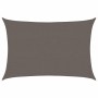 Toldo de vela gris antracita HDPE 160 g/m² 2,5x3,5 m