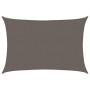 Toldo de vela gris antracita HDPE 160 g/m² 2,5x4 m