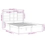 Solid wood bed frame 140x200 cm by , Beds and slatted bases - Ref: Foro24-3105795, Price: 115,58 €, Discount: %