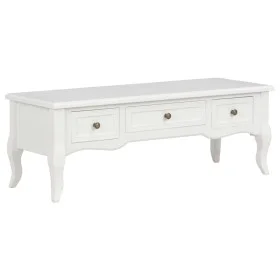 White wooden TV cabinet 100x35x35 cm by vidaXL, TV Furniture - Ref: Foro24-280048, Price: 165,70 €, Discount: %