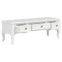 White wooden TV cabinet 100x35x35 cm by vidaXL, TV Furniture - Ref: Foro24-280048, Price: 165,38 €, Discount: %
