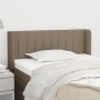 Kopfteil aus taupegrauem Stoff, 83 x 16 x 78/88 cm von , Kopf- und Fußteile - Ref: Foro24-3118984, Preis: 42,77 €, Rabatt: %