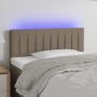 Kopfteil mit LED aus taupegrauem Stoff 80x5x78/88 cm von , Kopf- und Fußteile - Ref: Foro24-3121828, Preis: 38,50 €, Rabatt: %