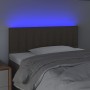 Kopfteil mit LED aus taupegrauem Stoff 80x5x78/88 cm von , Kopf- und Fußteile - Ref: Foro24-3121828, Preis: 38,50 €, Rabatt: %