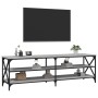 Mueble de TV madera contrachapada gris Sonoma 160x40x50 cm en Muebles TV | Comprar online en Foro24