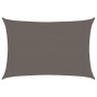 Toldo de vela gris antracita HDPE 160 g/m² 3x4 m