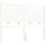 Estructura de cama con cabecero madera maciza blanco 140x190 cm de , Camas y somieres - Ref: Foro24-3194032, Precio: 148,93 €...
