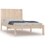 Solid pine wood bed frame 100x200 cm by , Beds and slatted bases - Ref: Foro24-3104403, Price: 108,55 €, Discount: %