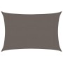 Toldo de vela gris antracita HDPE 160 g/m² 3x4,5 m