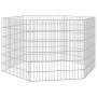 Jaula para conejos 6 paneles hierro galvanizado 54x60 cm