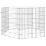 Rabbit cage 6 panels galvanized iron 54x60 cm by , Cages and habitats for small animals - Ref: Foro24-171573, Price: 25,49 €,...
