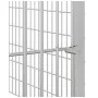 Rabbit cage 6 panels galvanized iron 54x60 cm by , Cages and habitats for small animals - Ref: Foro24-171573, Price: 25,49 €,...