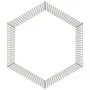 Kaninchenkäfig 6 Paneele aus verzinktem Eisen 54x60 cm von , Käfige und Lebensräume für Kleintiere - Ref: Foro24-171573, Prei...