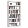 Raumteilerregal aus weißem Kiefernholz, 100 x 30 x 200 cm von , Bücherregale und Regale - Ref: Foro24-808229, Preis: 189,57 €...