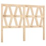Bettkopfteil aus massivem Kiefernholz, 141 x 4 x 100 cm von , Kopf- und Fußteile - Ref: Foro24-818615, Preis: 52,68 €, Rabatt: %