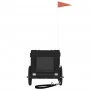 Haustier-Fahrradanhänger, Eisen-Oxford-Stoff, Schwarz von , Kinderwagen für Haustiere - Ref: Foro24-93912, Preis: 105,56 €, R...