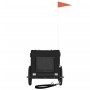Haustier-Fahrradanhänger, Eisen-Oxford-Stoff, Schwarz von , Kinderwagen für Haustiere - Ref: Foro24-93912, Preis: 93,68 €, Ra...