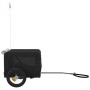 Haustier-Fahrradanhänger, Eisen-Oxford-Stoff, Schwarz von , Kinderwagen für Haustiere - Ref: Foro24-93912, Preis: 93,68 €, Ra...