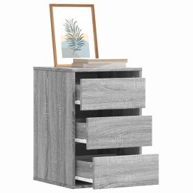 Cajonera de esquina madera ingeniería gris Sonoma 40x41x58 cm en Cajoneras | Comprar online en Foro24