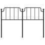 Kopfteil aus schwarzem Metall, 135 cm von , Kopf- und Fußteile - Ref: Foro24-373919, Preis: 30,59 €, Rabatt: %