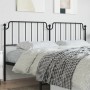 Kopfteil aus schwarzem Metall, 200 cm von , Kopf- und Fußteile - Ref: Foro24-373925, Preis: 34,24 €, Rabatt: %