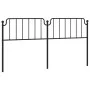 Kopfteil aus schwarzem Metall, 200 cm von , Kopf- und Fußteile - Ref: Foro24-373925, Preis: 33,75 €, Rabatt: %