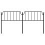 Kopfteil aus schwarzem Metall, 200 cm von , Kopf- und Fußteile - Ref: Foro24-373925, Preis: 34,24 €, Rabatt: %