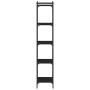 Librería de 5 estantes madera de ingeniería negro 40x30x154 cm by , Bookcases and shelves - Ref: Foro24-837637, Price: 46,59 ...