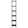 Librería de 6 estantes madera de ingeniería negro 40x30x188 cm by , Bookcases and shelves - Ref: Foro24-837642, Price: 61,14 ...
