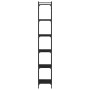 Librería de 6 estantes madera de ingeniería negro 40x30x188 cm de , Librerías y estanterías - Ref: Foro24-837642, Precio: 61,...