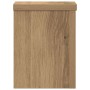 Soportes de plantas 2 uds madera roble artisian 15x15x20 cm en Soportes para macetas | Comprar online en Foro24