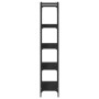 Librería de 5 estantes madera de ingeniería negro 80x30x154 cm by , Bookcases and shelves - Ref: Foro24-837677, Price: 61,32 ...