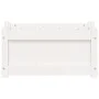 Massive weiße Kiefernholz-Pflanzschale 60x31x31 cm von , Töpfe und Pflanzgefäße - Ref: Foro24-837441, Preis: 40,10 €, Rabatt: %