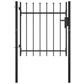 Tor für Zaun mit Speerspitzen 100x75 cm von vidaXL, Gartentore - Ref: Foro24-144358, Preis: 112,61 €, Rabatt: %