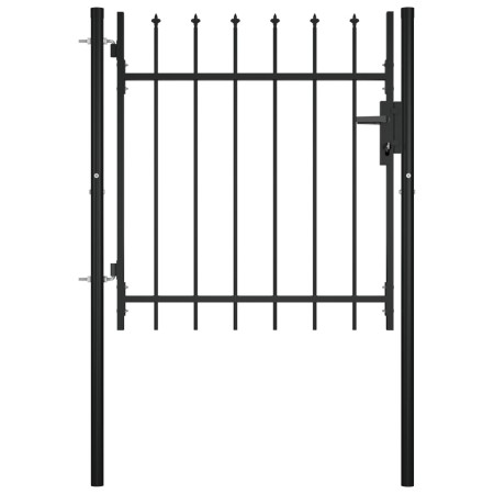 Tor für Zaun mit Speerspitzen 100x75 cm von vidaXL, Gartentore - Ref: Foro24-144358, Preis: 119,95 €, Rabatt: %