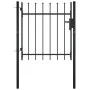 Gate for fence with spearheads 100x75 cm by vidaXL, garden gates - Ref: Foro24-144358, Price: 112,61 €, Discount: %