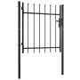 Gate for fence with spearheads 100x75 cm by vidaXL, garden gates - Ref: Foro24-144358, Price: 112,61 €, Discount: %