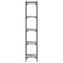 Librería 5 estantes madera ingeniería gris Sonoma 40x30x154 cm by , Bookcases and shelves - Ref: Foro24-837640, Price: 53,60 ...