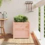 Jardinera madera maciza de abeto Douglas 50x50x50 cm de , Maceteros y jardineras - Ref: Foro24-837420, Precio: 54,45 €, Descu...